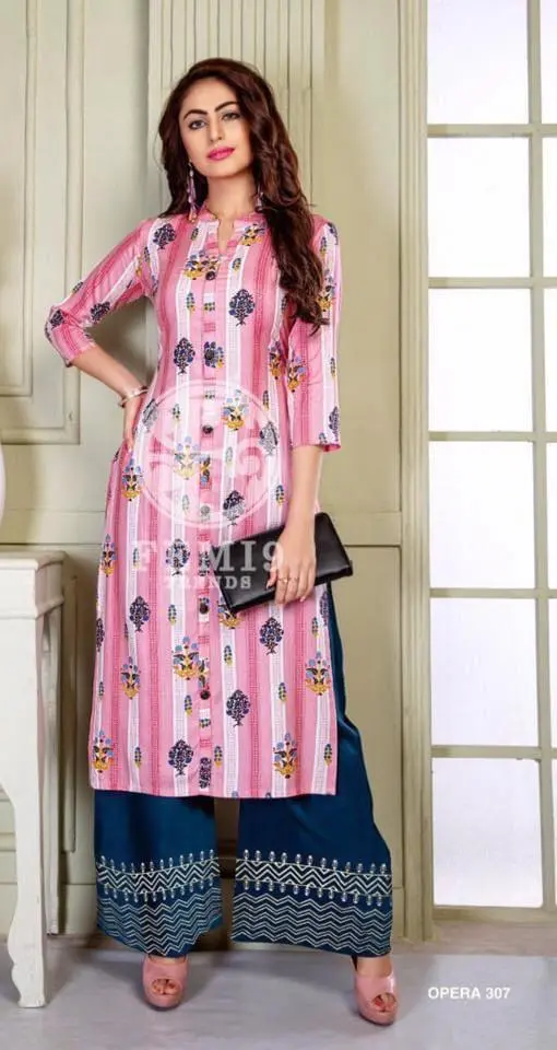 Women's Ethnic Plazzo and Kurti
