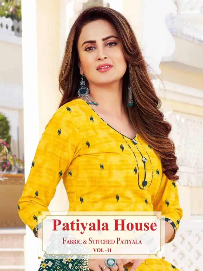Fully Stitched Pure Cotton Patiala Kurti Salwar Suit with Dupatta and Lining